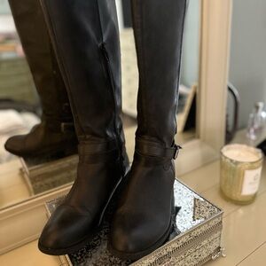 MIA Black Knee High Boots
